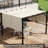 Pergola Canopy Replacement, 4 X 18Ft, , Khaki, Compatible With 10 11.8Ft Pergola, User- Setup 2Pcs 18Ft Uv30+ Protection, Easy For Fade Cover