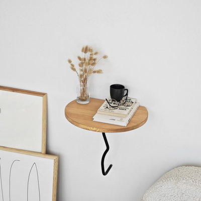 Locelso Wood Floating Shelf