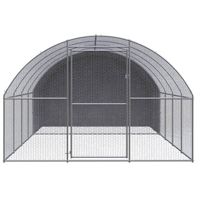 Cage à poulet résistante aux intempéries