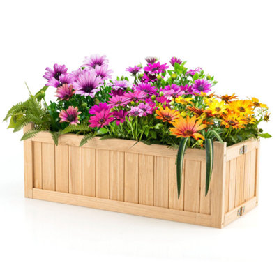 Genthner Wood Planter Box