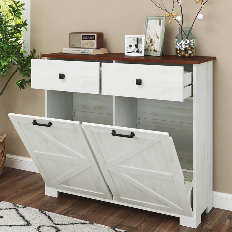 Wood Laundry Hamper With Handles