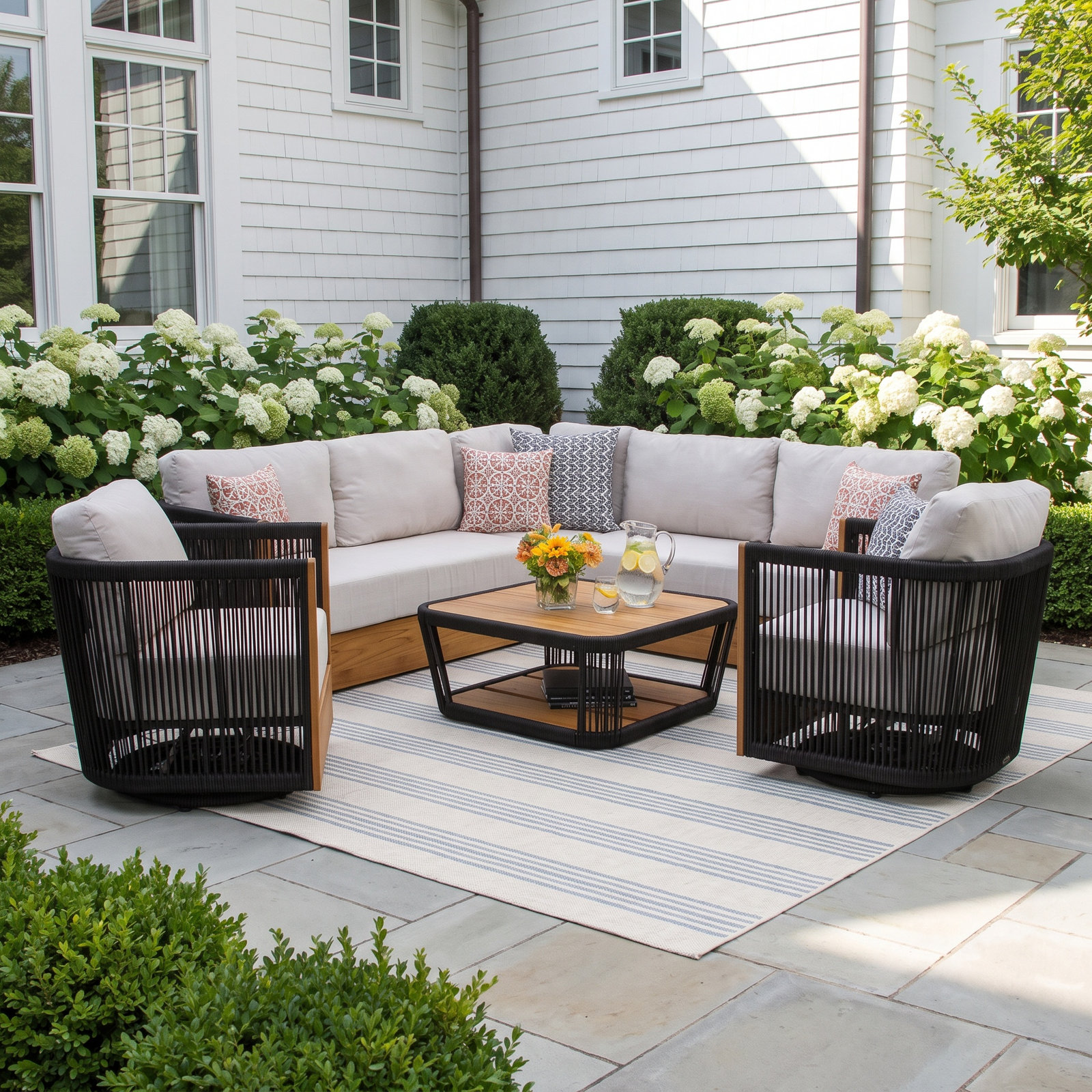 Aniston 7-Person Sunbrella® Patio Seating Group