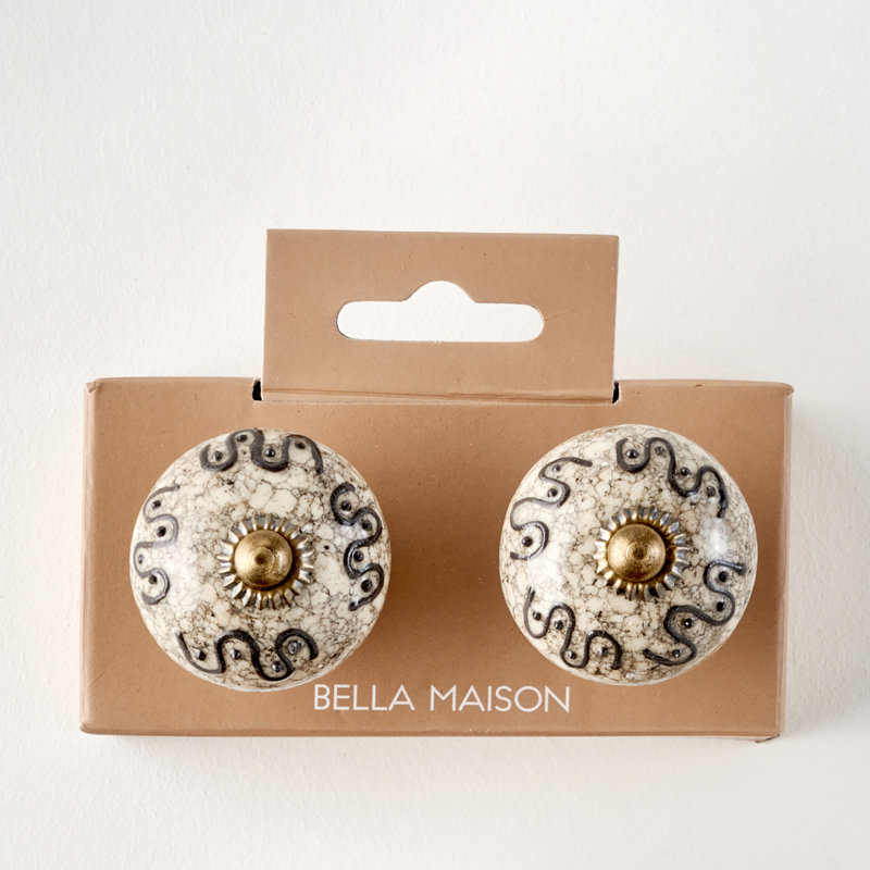 Izzy Ceramic Cabinet Knobs (Set Of 2)
