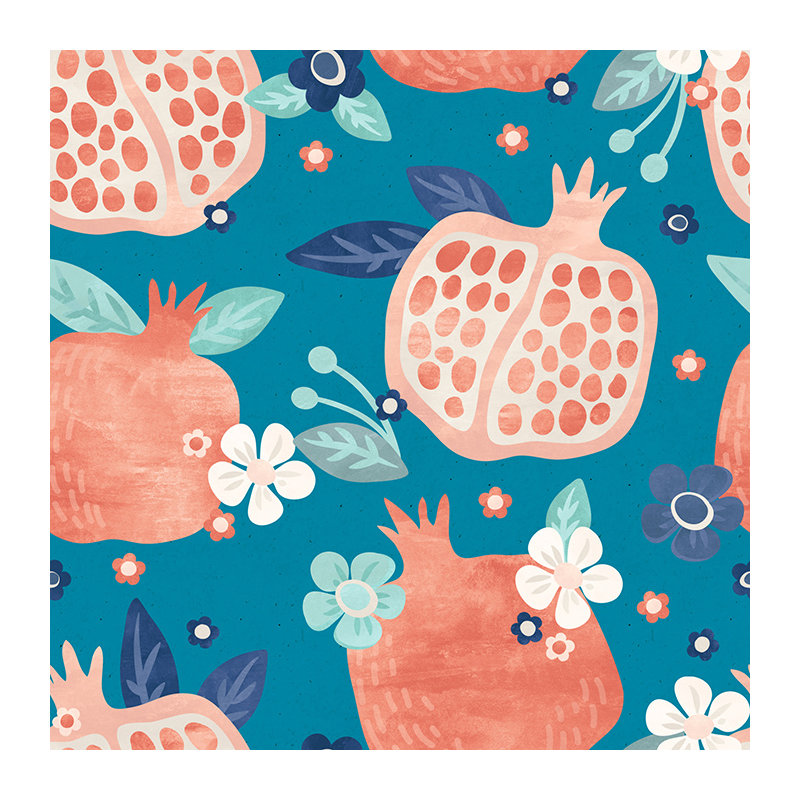 Cecilly Matte Peel and Stick Mural, 250 x 250cm