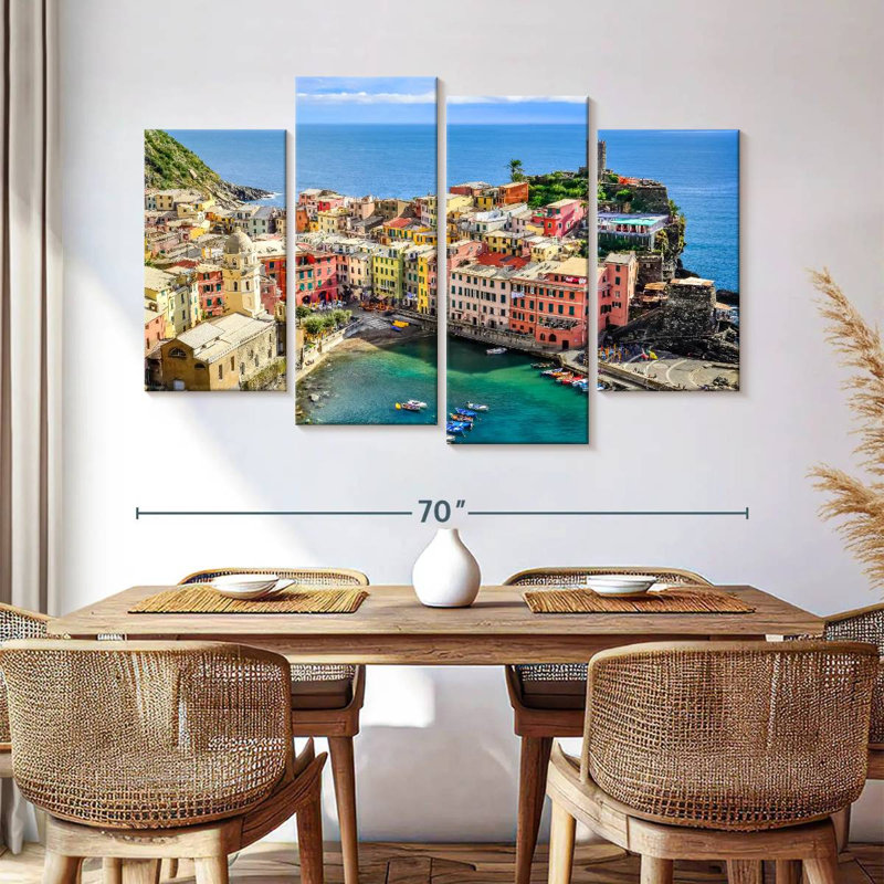Lynelle Vernazza Village, H 42 po x l 68 po