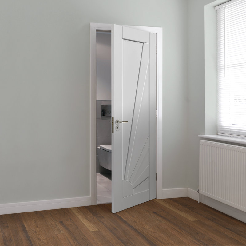Aurora Internal Door Primed, 198.1cm H x 76.2cm W x 3.5cm D
