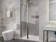 Anzzi 33.3” W x 72” H Frameless Shower Door