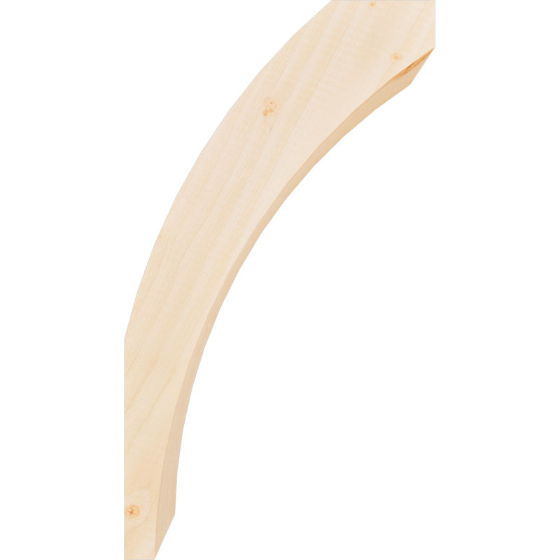 Genouillère Thorton, Sapin Douglas de 3 1/2 po (lisse), 10 po X P 18 po H