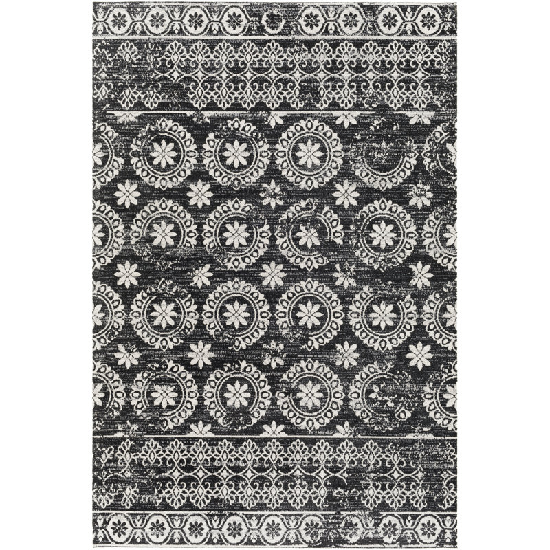 Aaran Oriental Indoor Rug, Round 6'7"