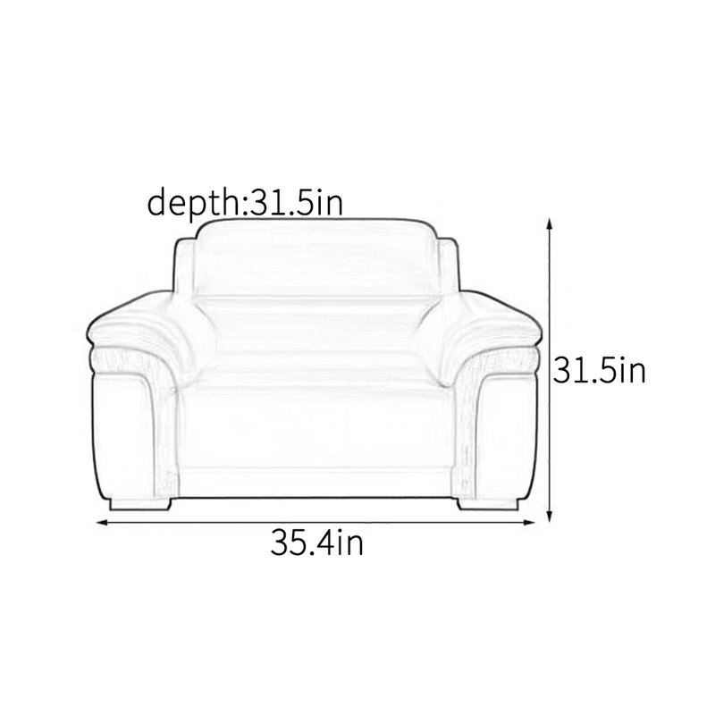 Fauteuil d'appoint moderne simple Business
