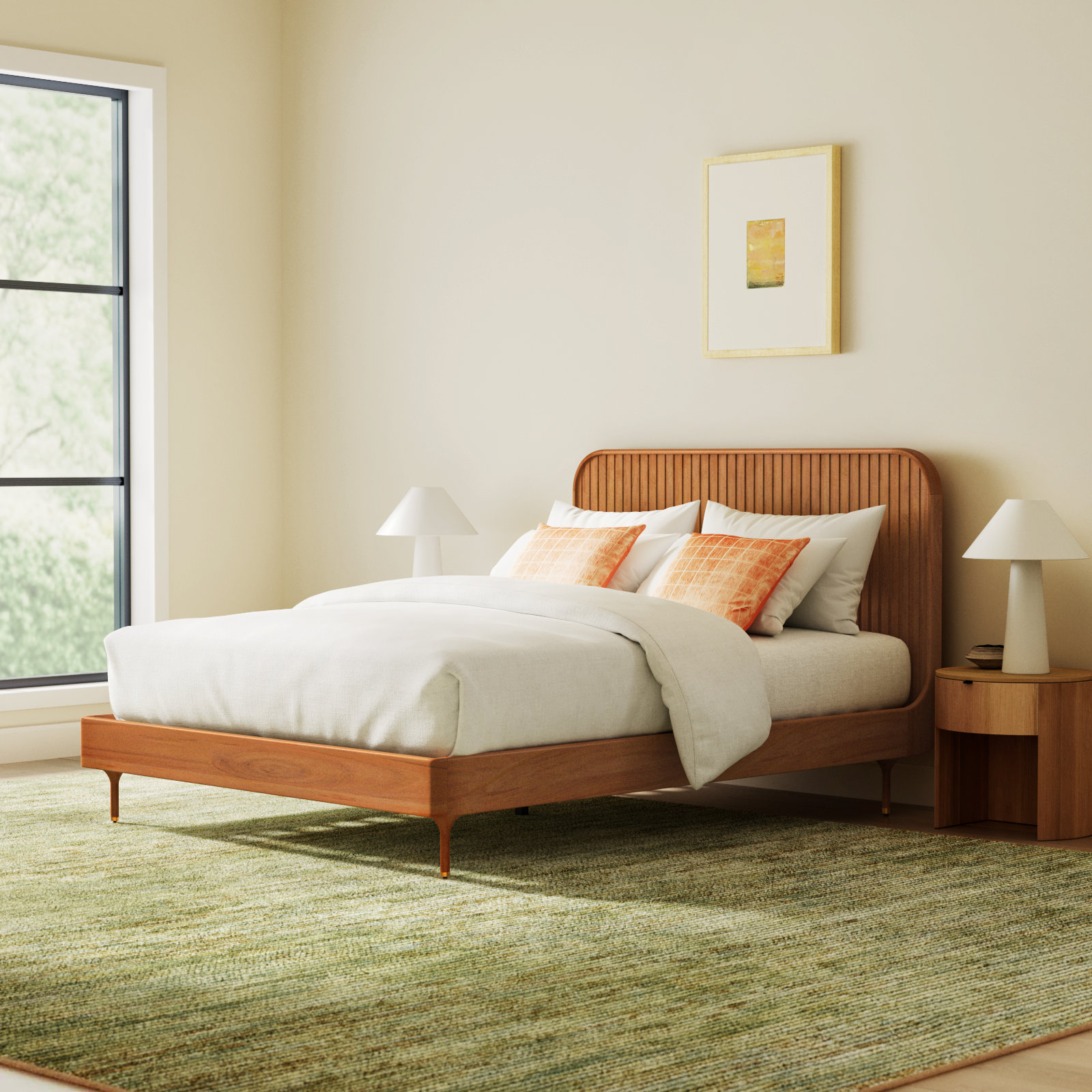 Rylee Wood Bed, Queen