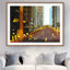 «New York City 9th Street Print», décor encadré mat