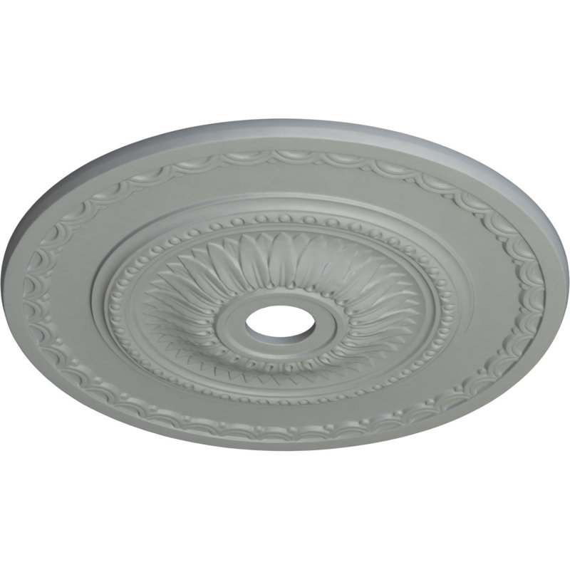 Médaillon de plafond tournesol 29 1/2 po x P 3 5/8 po x P 1 5/8 po (convient aux auvents jusqu'à 5 5/8 po)