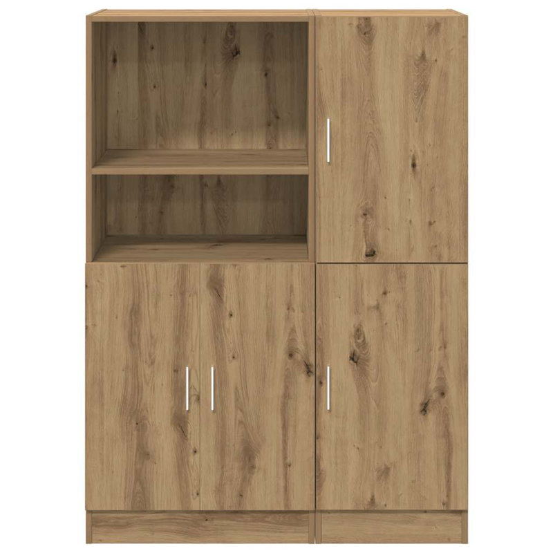 1 131.5cm Kitchen Pantry, Artisan oak