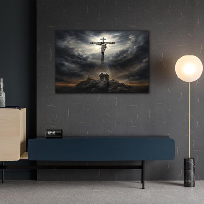 Art mural Jésus, image de Jésus Crucifixion, impressions sur toile, art mural