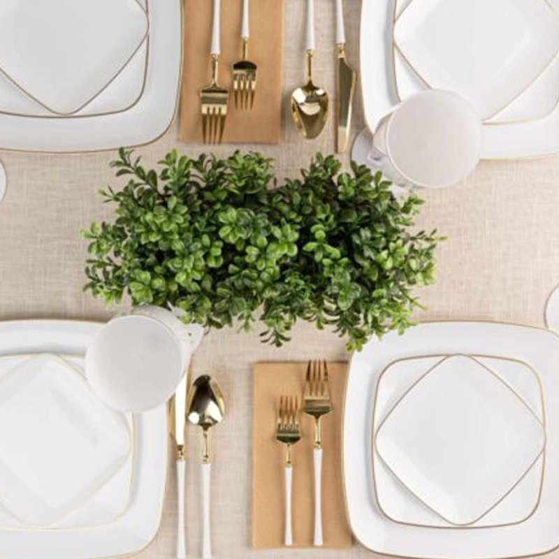 Disposable Dinner Plate, Set of 10