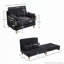 Canapé inclinable convertible 3-en-1 avec coussins-114119742