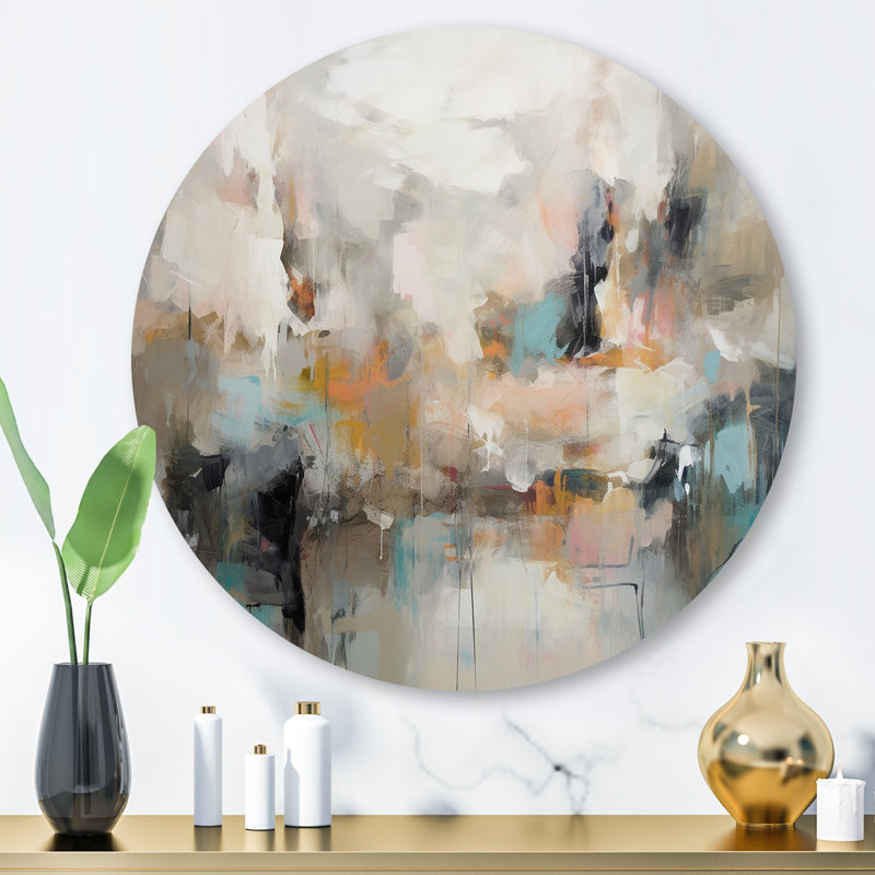 " Serene Waters In Marble III ", 29" H x 29" W x 1" D