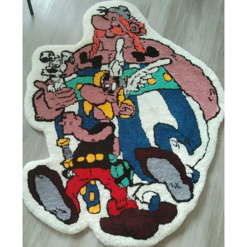 Hand Woven 92cm X 114cm Area Rug