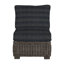 Fauteuil de chambre modulaire rustique tissé noyer noir-607864369-607864383-600847749