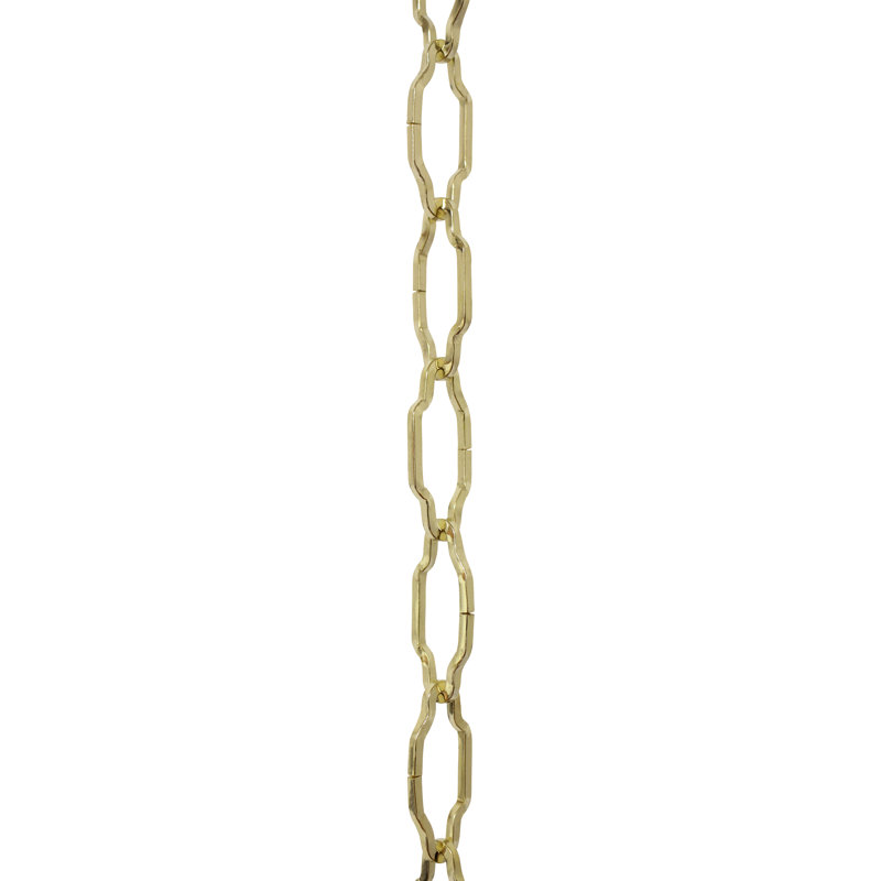 Chaîne décorative de lustre cathédrale, Bronze, 120"L x 0.79" W x 0.13"D