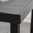 Outsunny Outdoor Dining Table For 4 Person, Square, Aluminum Metal Legs For Garden, Lawn, Patio