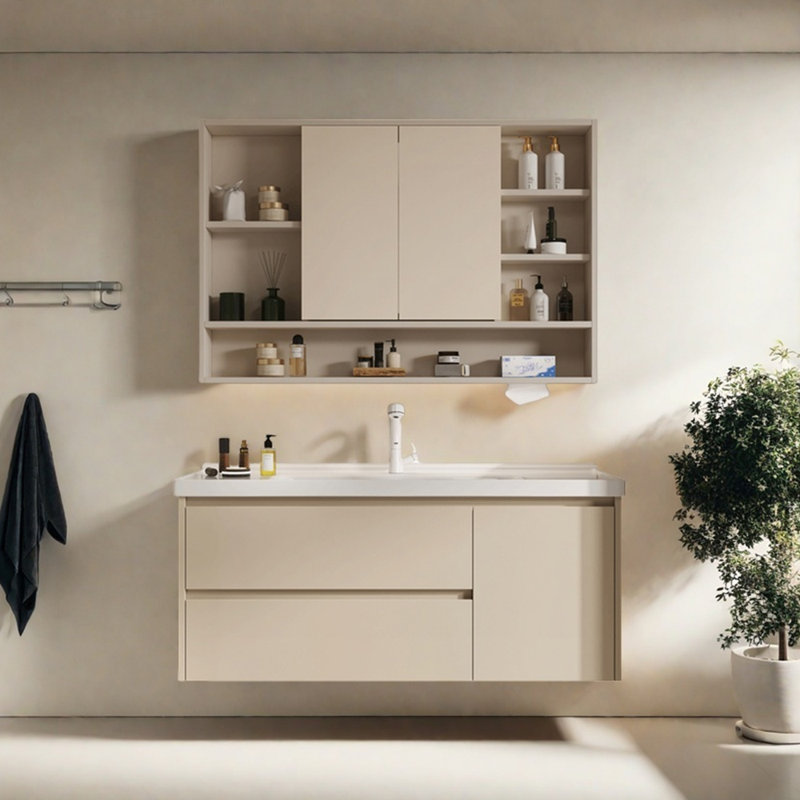 Light luxury simple style bathroom cabinet