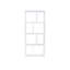 Sighfrith 159 cm H x 70 cm W Room Divider Bookcase-10273817