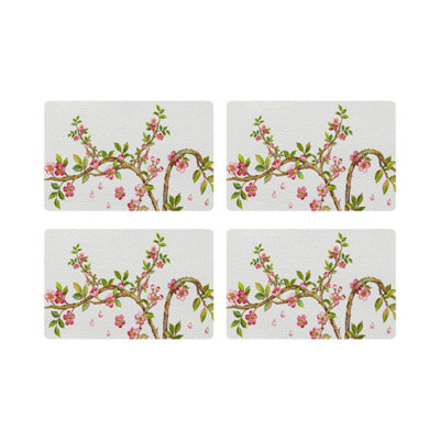 Cherry Blossom Pebble 17.5" Vinyl Placemat