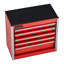 6.3 in. W -Drawer Bottom Rollaway Chest with Wheels