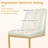 Lapsley Upholstered Counter Stool with Metal Frame-1045994198