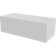 67" Freestanding Solid Surface Rectangular Bathtub, Stone Resin Freestanding Bath Tub With Overflow And Pop-Up Drain