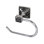 Fleur de Lis Wall Mounted Toilet Paper Holder