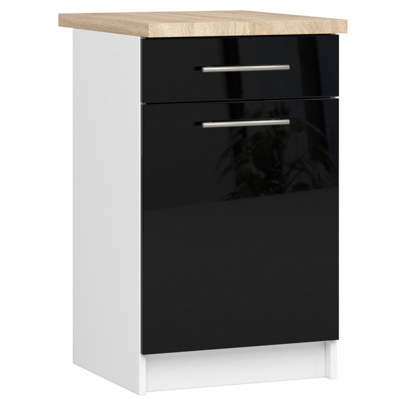 Oliwia Kitchen Base Unit, 85cm H x 50cm W x 46cm D
