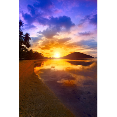Sunset in Tropical Paradise by Vladgans
