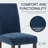 Bontrager Upholstered Nailed Trim Linen Parsons Dining Chairs with Solid Wood Legs-602640157