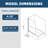 Bath Tub Pivot Shower Screen, With 1/4" Tempered Glass And Towel Bar 3458-119869766