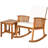 Solid Wood Rocking Chair