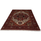 Oriental Area Rug in Orange