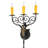 Merano Candle Wall Light