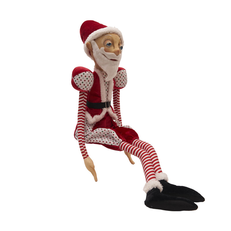 Santi Joe Spencer Gathered Traditions Christmas Art Doll Figure