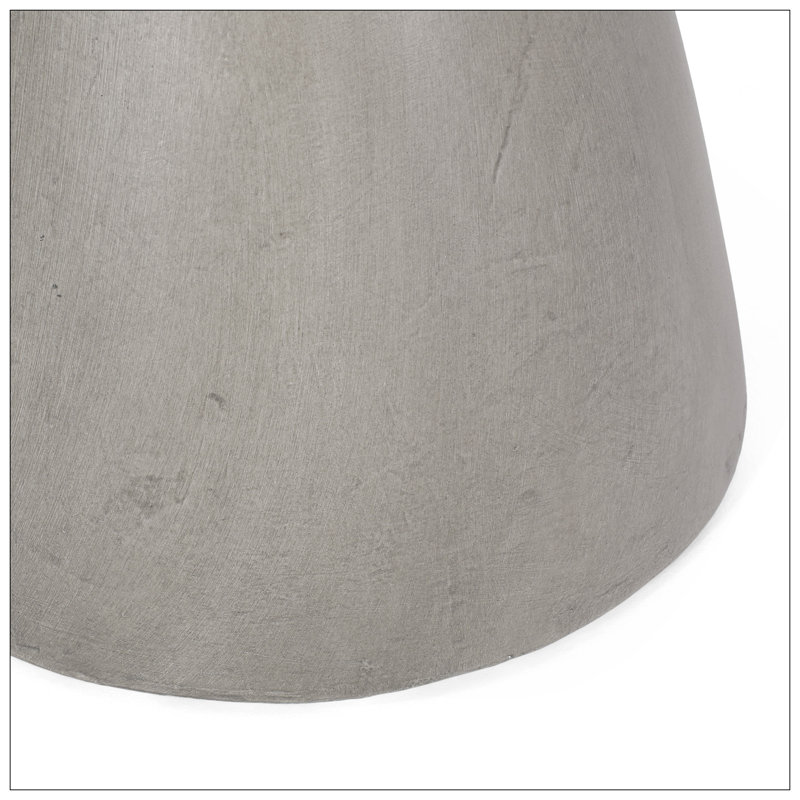 Outdoor Lightweight Concrete Side Table
