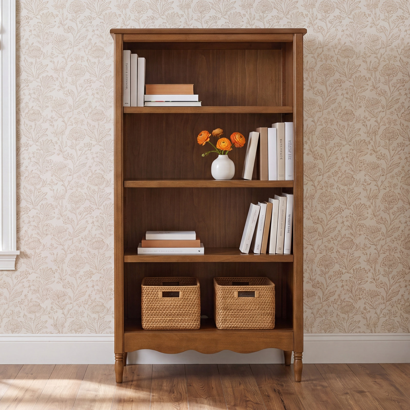 Liberty Narrow Bookcase, Brown