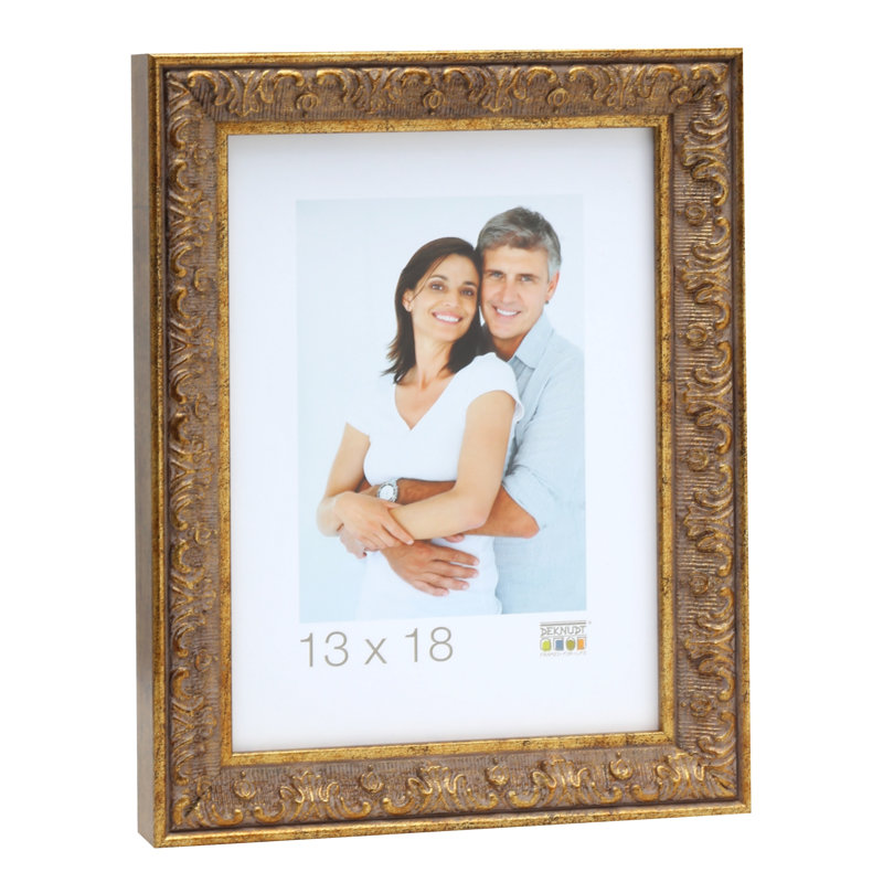 Farner Embossed Picture Frame, Off White, 33.6cm H x 27.6cm W x 2.2cm D