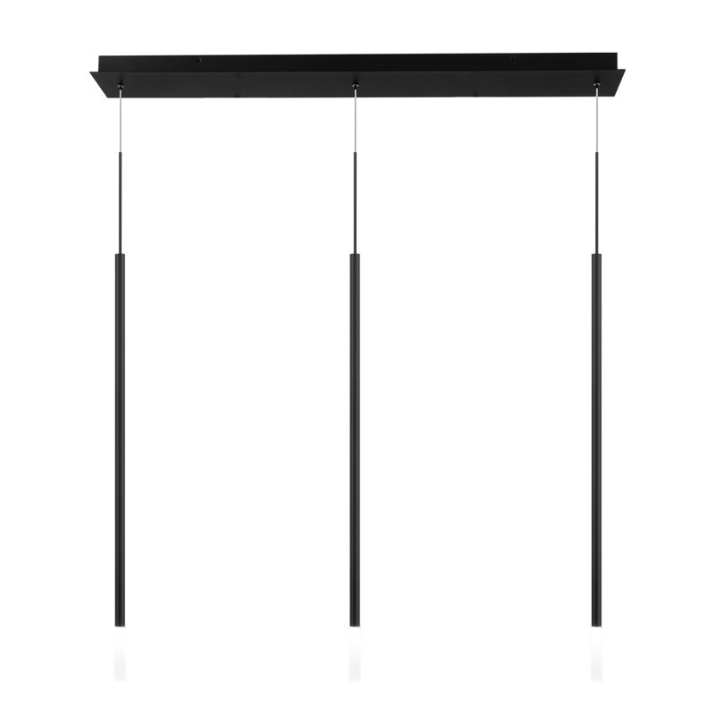 Viggo Linear Multi-Light 4-CCT Pendant, 40" H x 40" W x 5.5" D