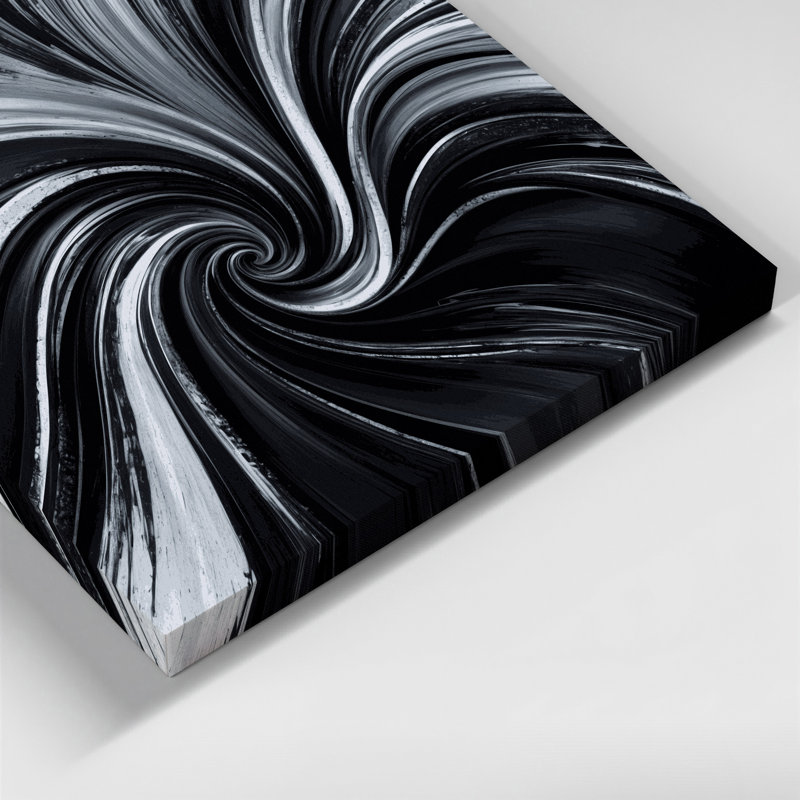 Art mural sur toile Lyrical Abstraction 48, H 11 po x l 14 po