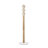 Solid Wood, Metal Freestanding 9 - Hook Coat Rack-11896578