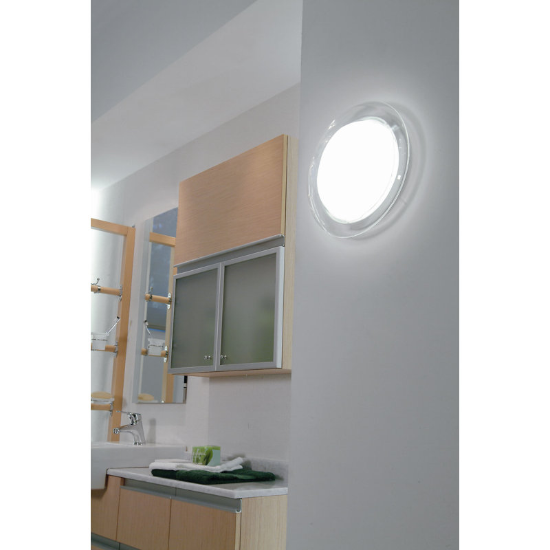 Boreale 1 - Light 15.5" Simple Drum Flush Mount