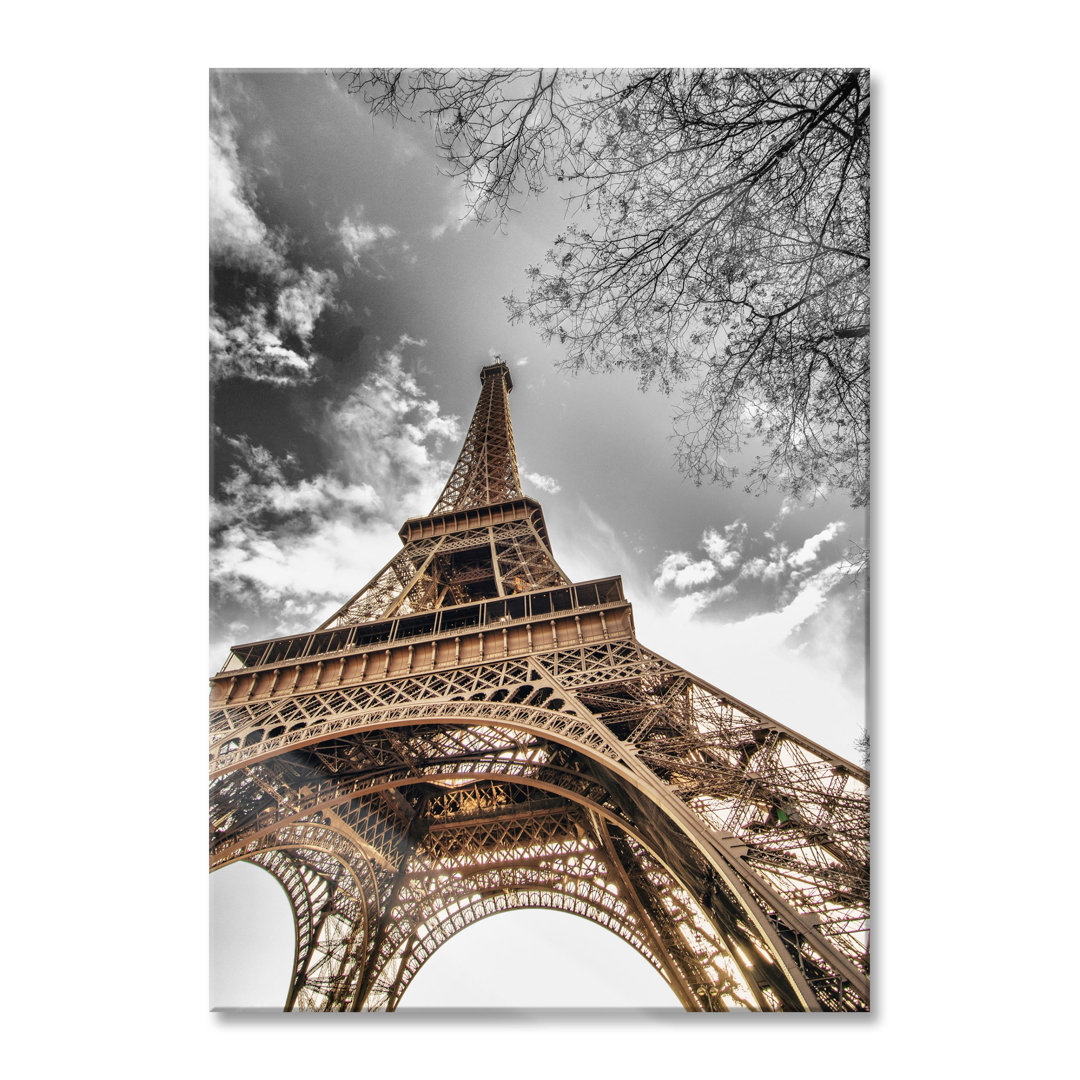 Glasbild beautiful Eiffel Tower