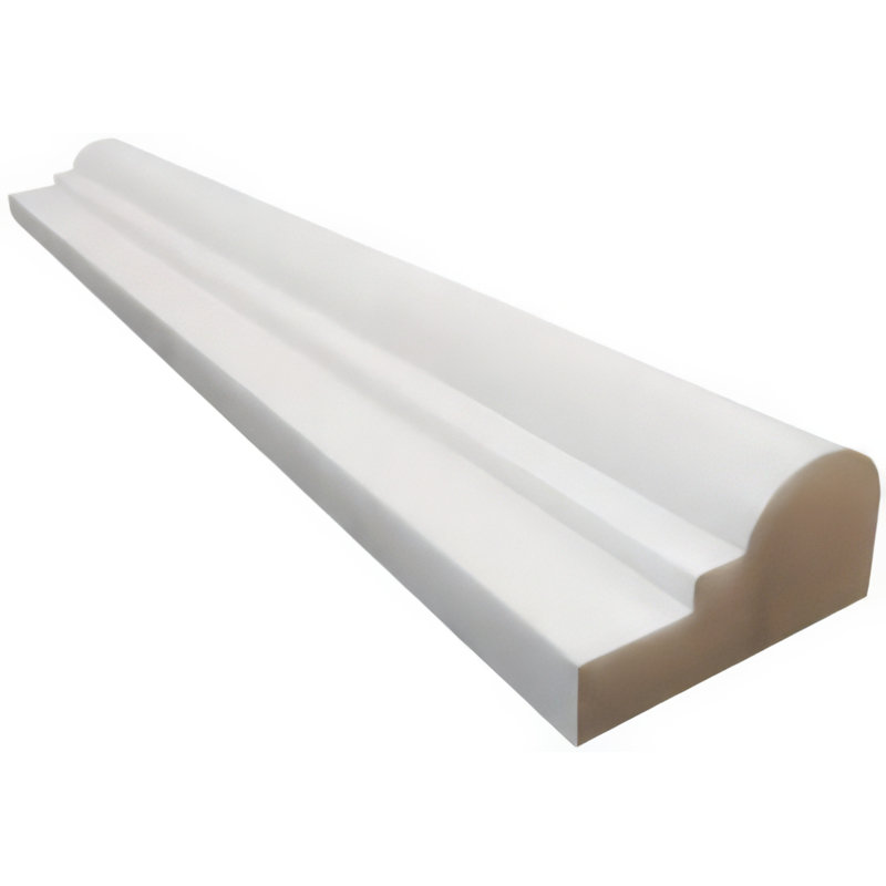 12'' L x 2'' W Marble Chair Rail Tile Trim